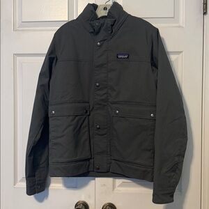 New Patagonia Organic Cotyon blended Canvas Jacket fleece interior sz S